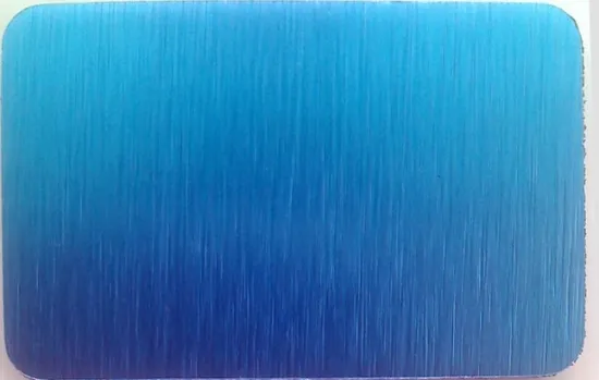 Brushed Aluminum Foil Sheets Metallic Composite Panel Material 