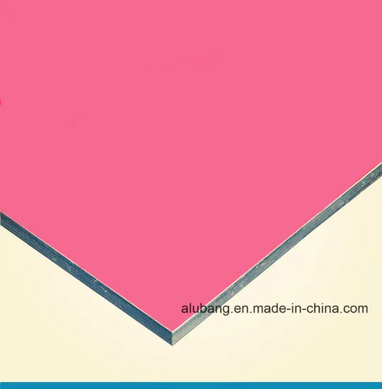 Building Material for Decoration Using Matt Color Aluminum Composite ...