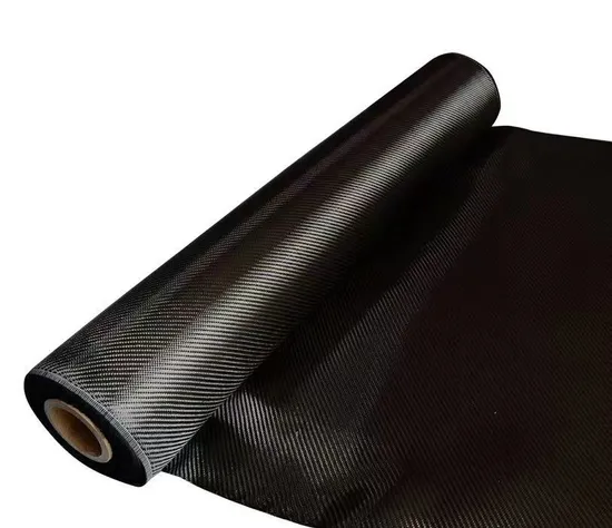 3K Red Blue Silver Metallic Reflective Carbon Fiber Farbic 